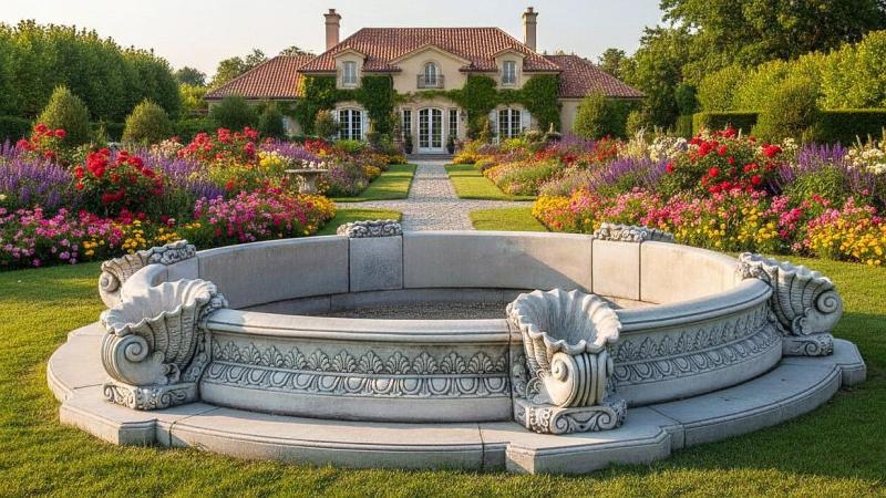 Wasserbecken für grosse Brunnen